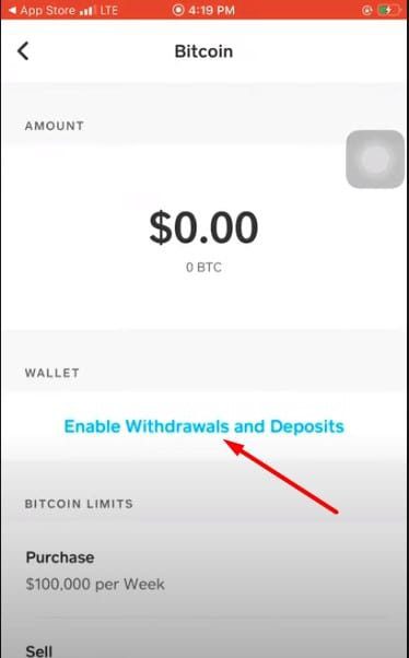 how to verify bitcoin on cash app without id